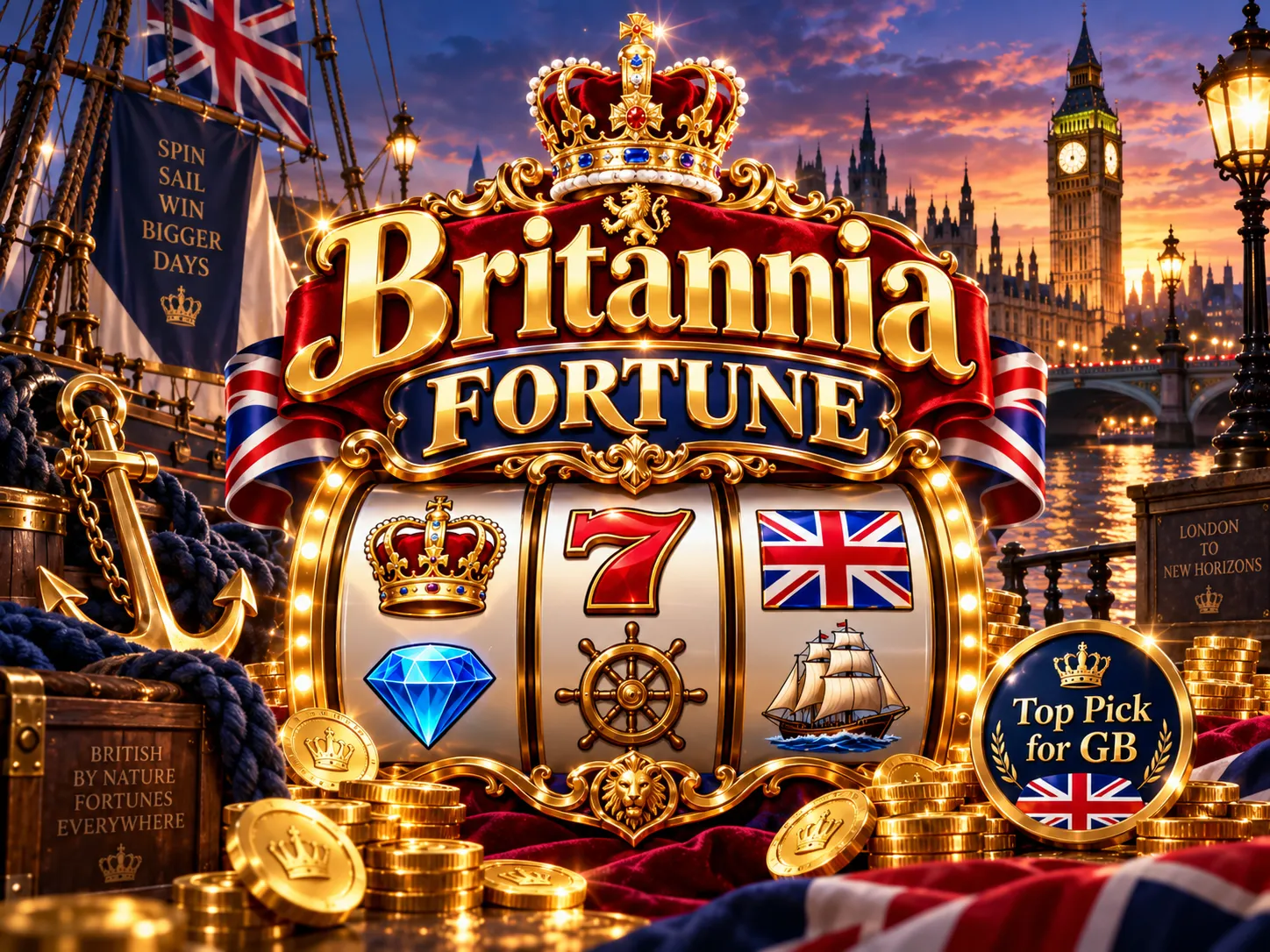 Britannia Fortune slot artwork